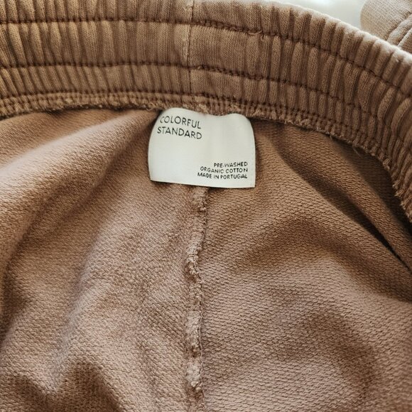 Colorful Standard Organic Sweatpants Classic Fit - Warm Taupe - M - Picture 6 of 16